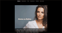 Desktop Screenshot of alomadebalma.com