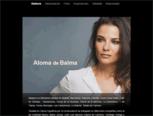 Tablet Screenshot of alomadebalma.com